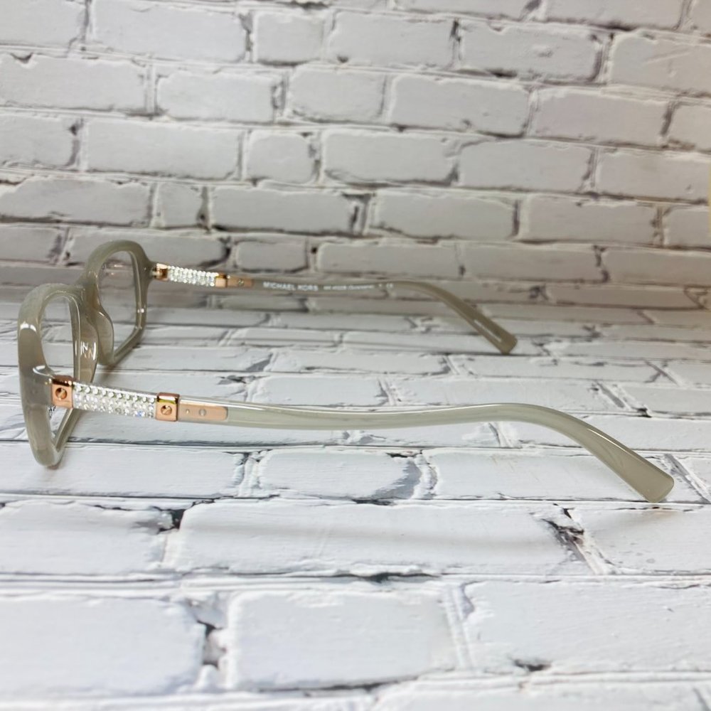 Michael Kors Women Rectangle Gray Eyeglasses Glasses Frames NWOT - Picture 11 of 12